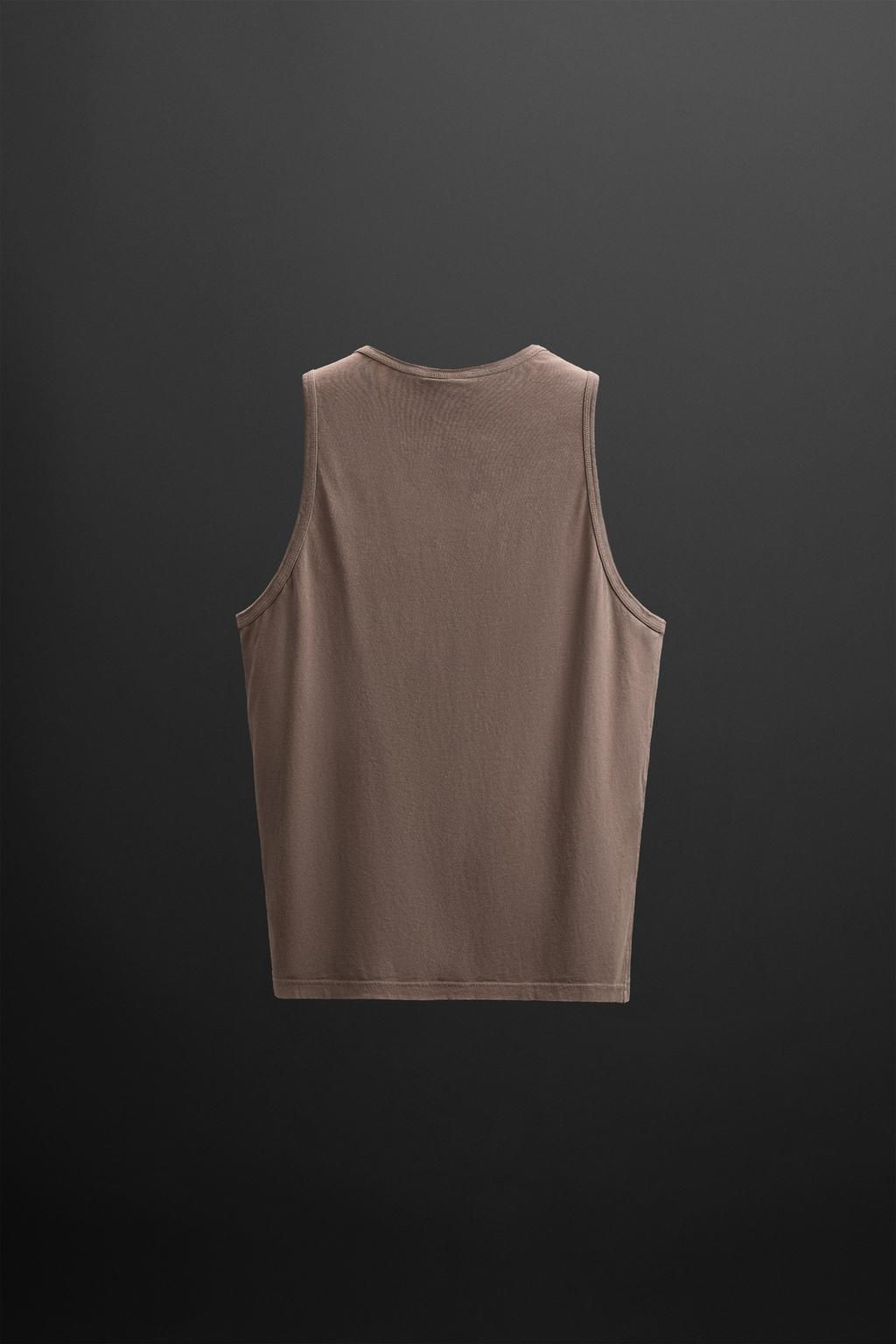COTTON TANK TOP - Zara фото 6