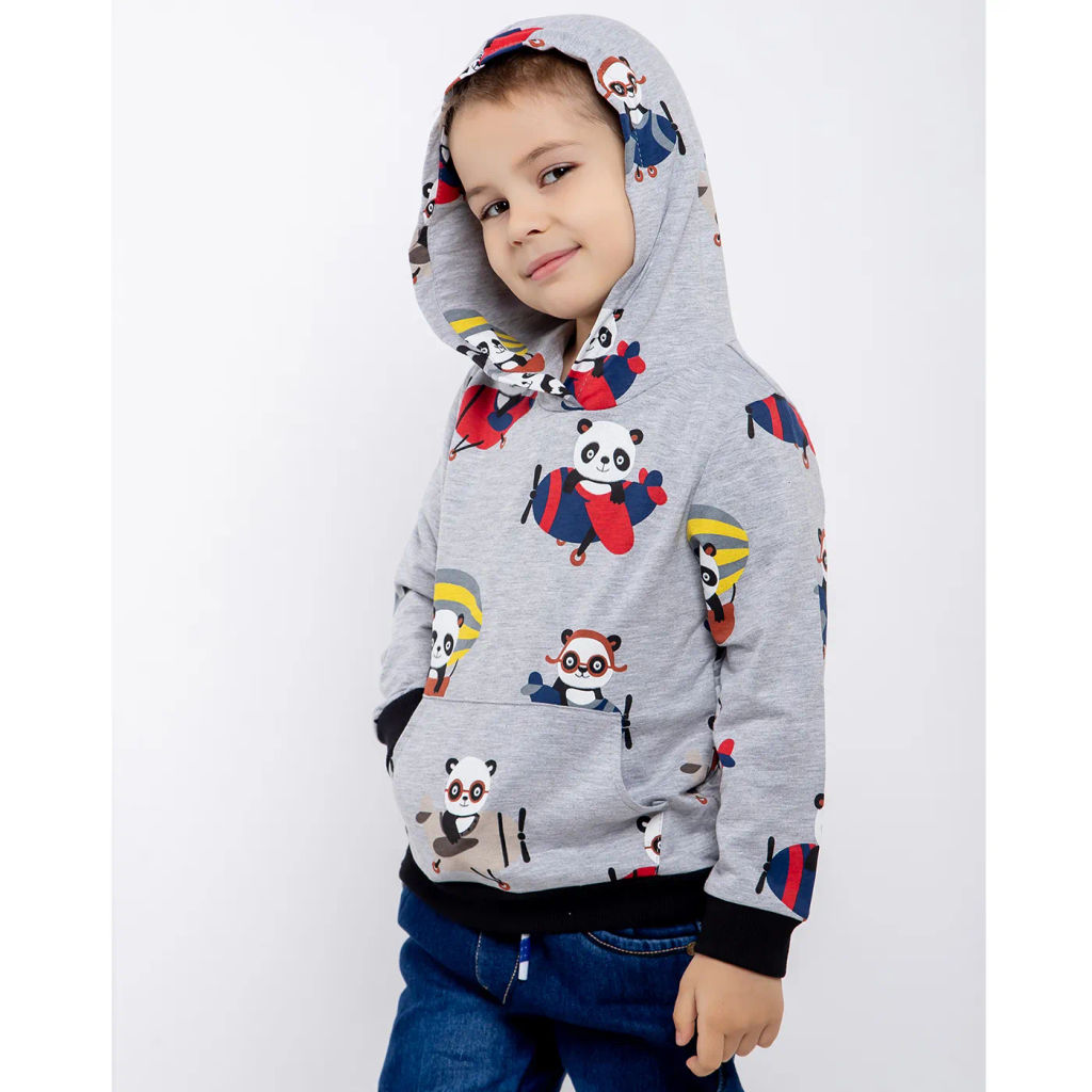 Толстовка футер 2х нитка петля 1183300101 - Youlala фото 4