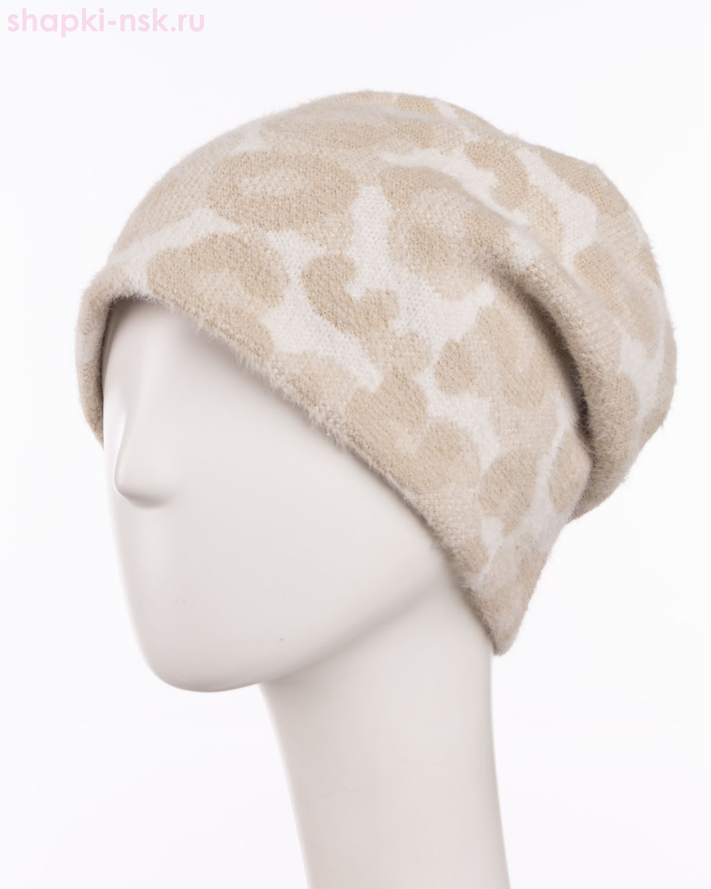 004 трикотаж Ягуар Шапка флис (56-58)