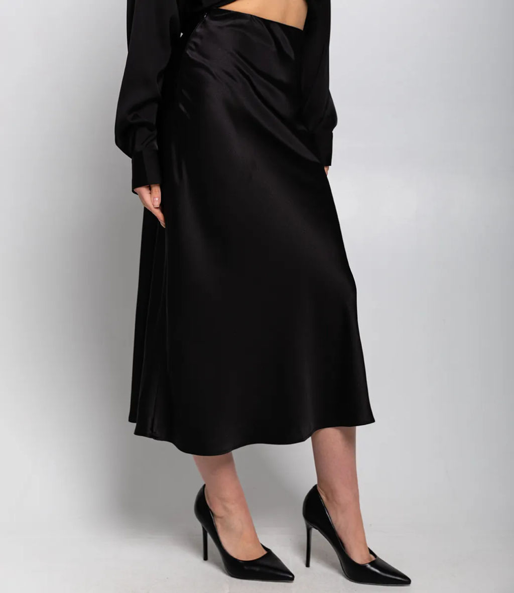 Юбка #КТ2103, чёрный