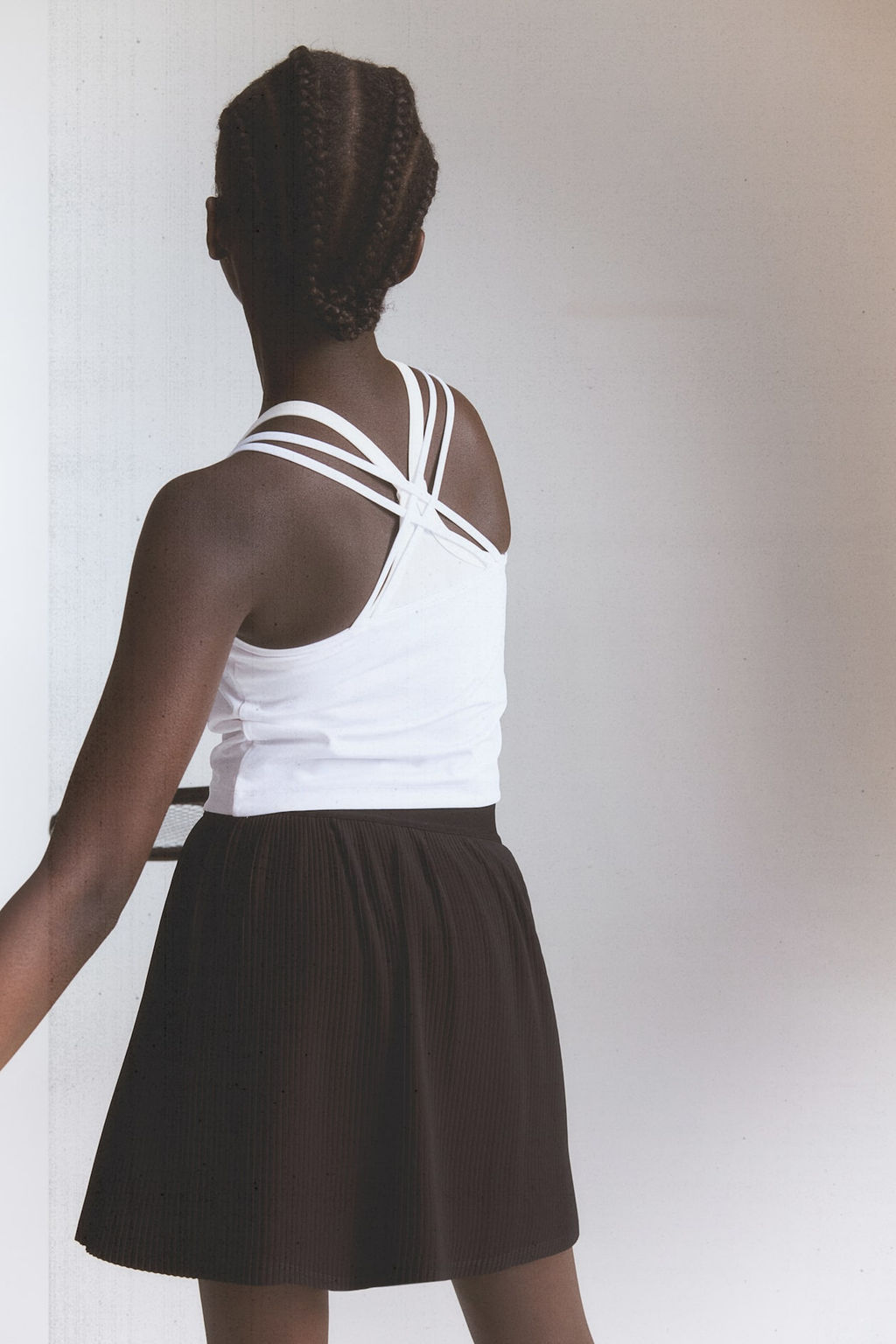 Top de deporte corto en DryMove - H&m фото 4