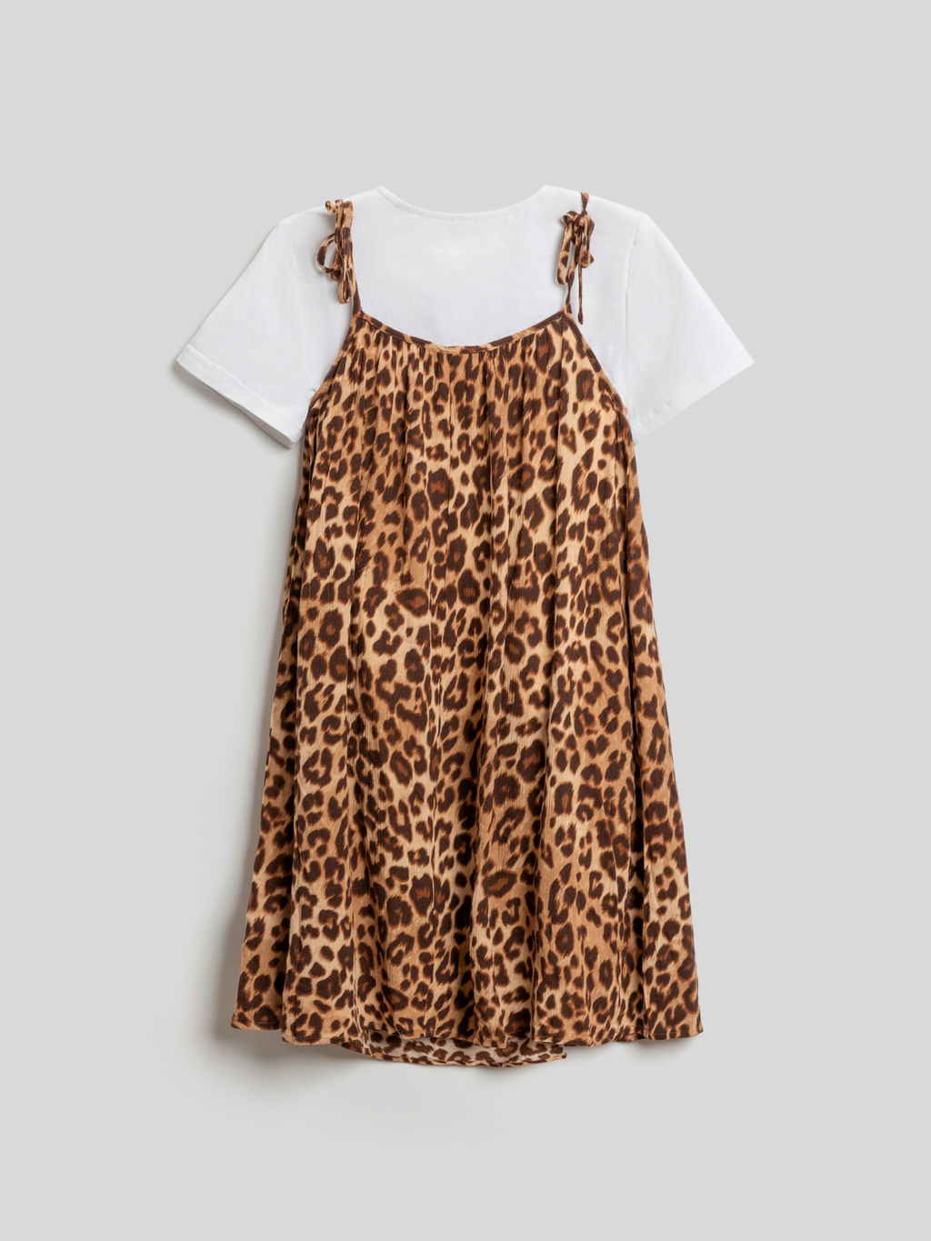 ACOOLA / Платье детское для девочек Bata леопардовый принт фото 2