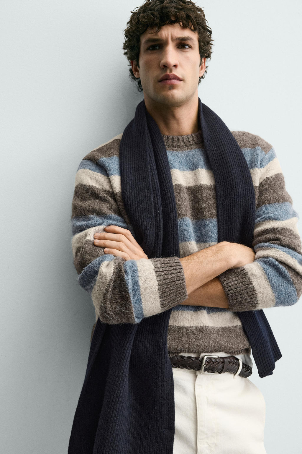 STRIPED TEXTURED JUMPER - Zara фото 6