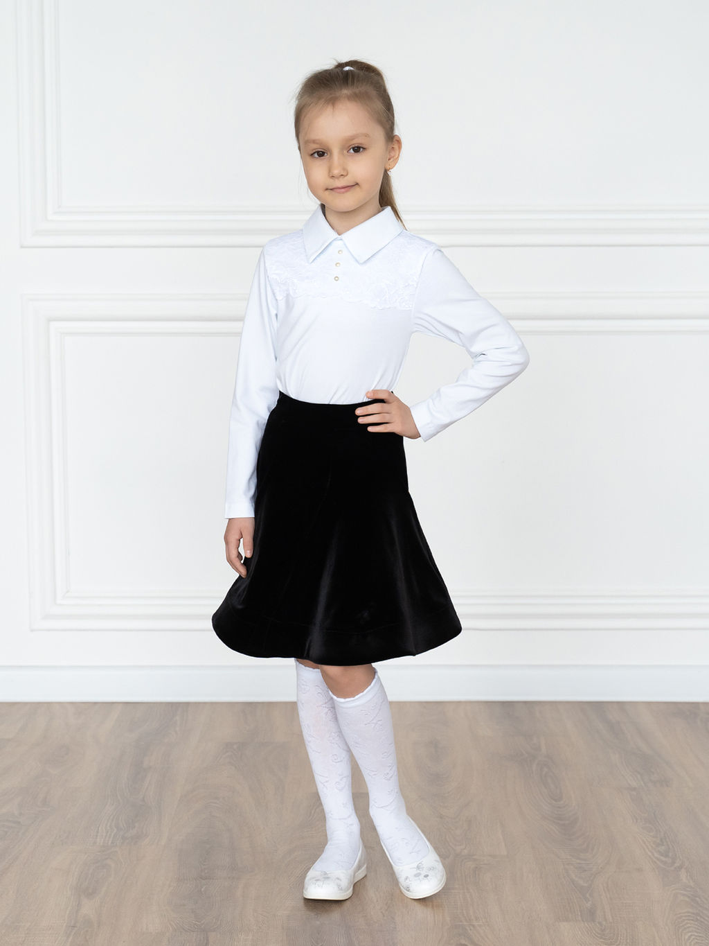 Джемпер детский белый