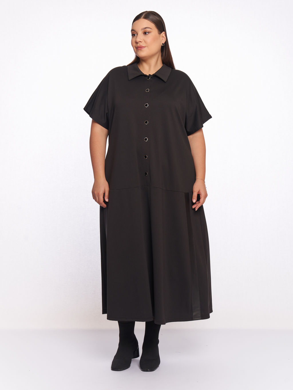 Платье двухстороннее PP54506BLK01