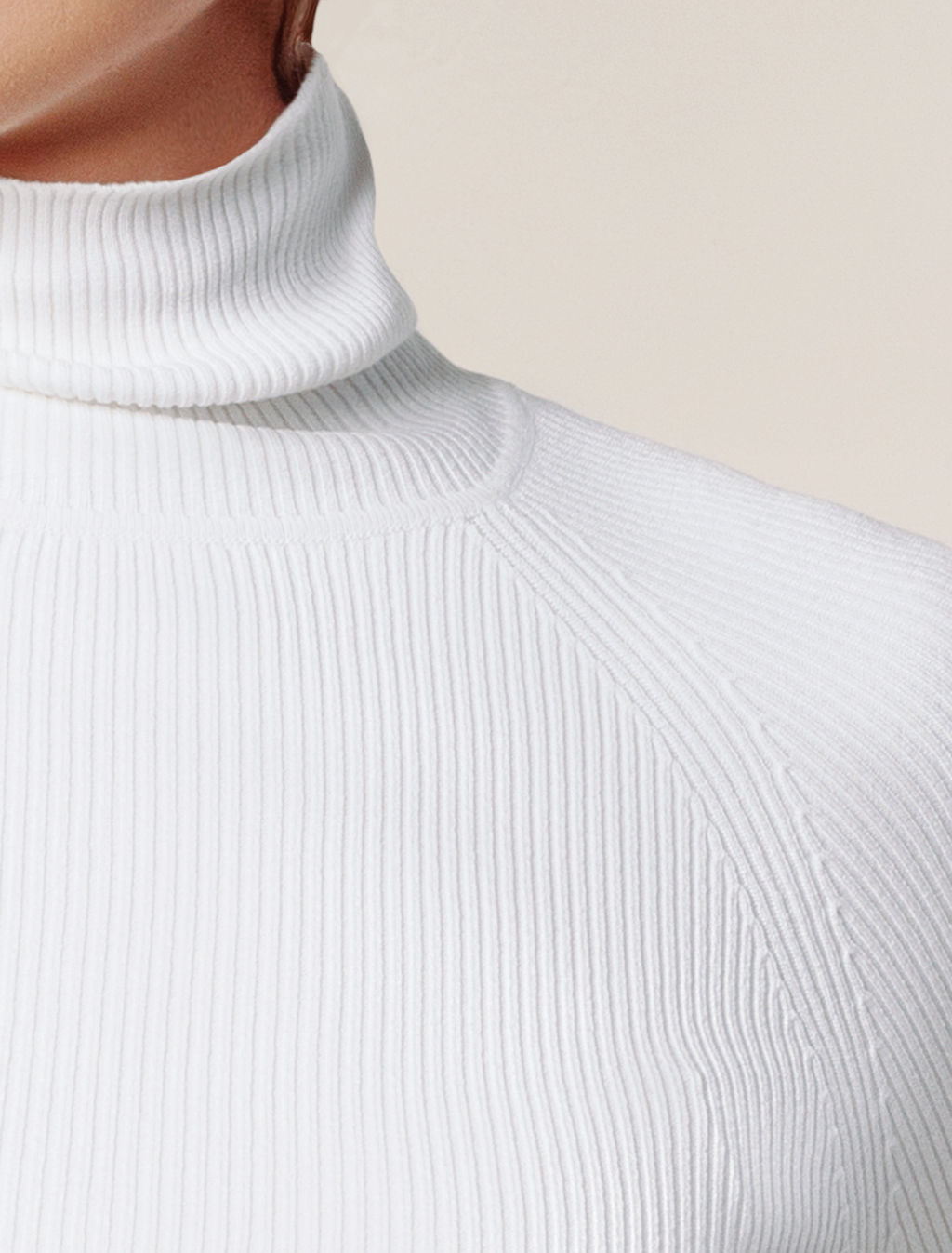 ОФИСКОР / Свитер тонкой вязки в рубчик из вискозы - Vilatte фото 2