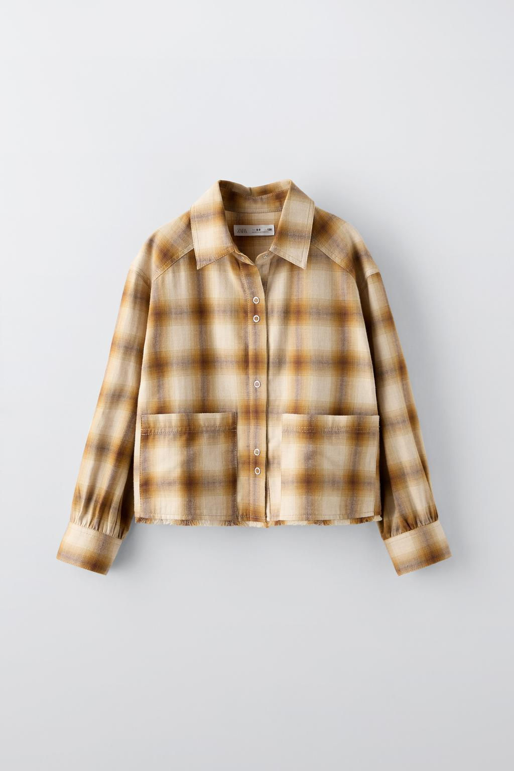 CHECK SHIRT - Zara фото 2