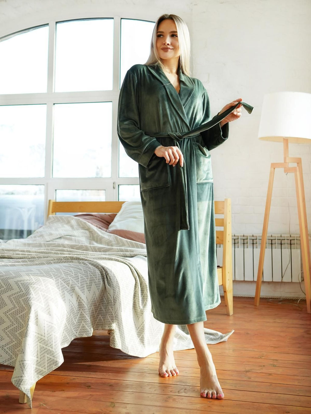 IV-CAPRIZ Шик - халат изумруд