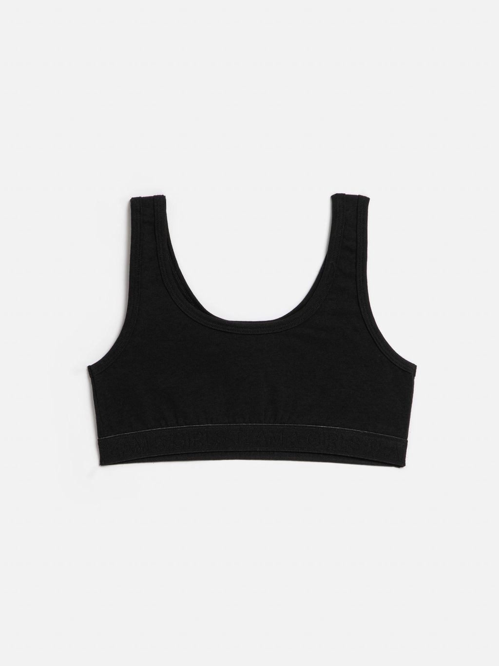 Майка детская Acoola Darla черный хлопок с эластаном  фото 4