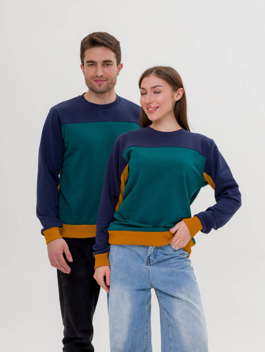 ФУТЕР 3х нитка ПЕТЛЯ качество ПЕНЬЕ Свитшот унисекс - Knitka wear фото 3