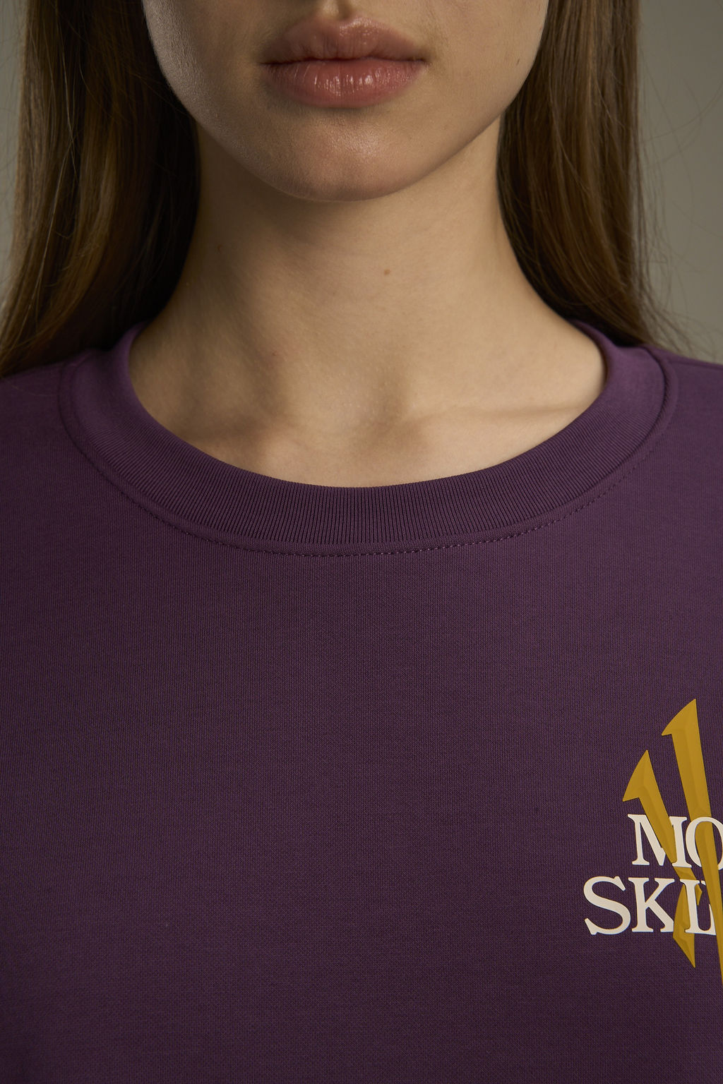 Свитшот утепленный Фиолетовый