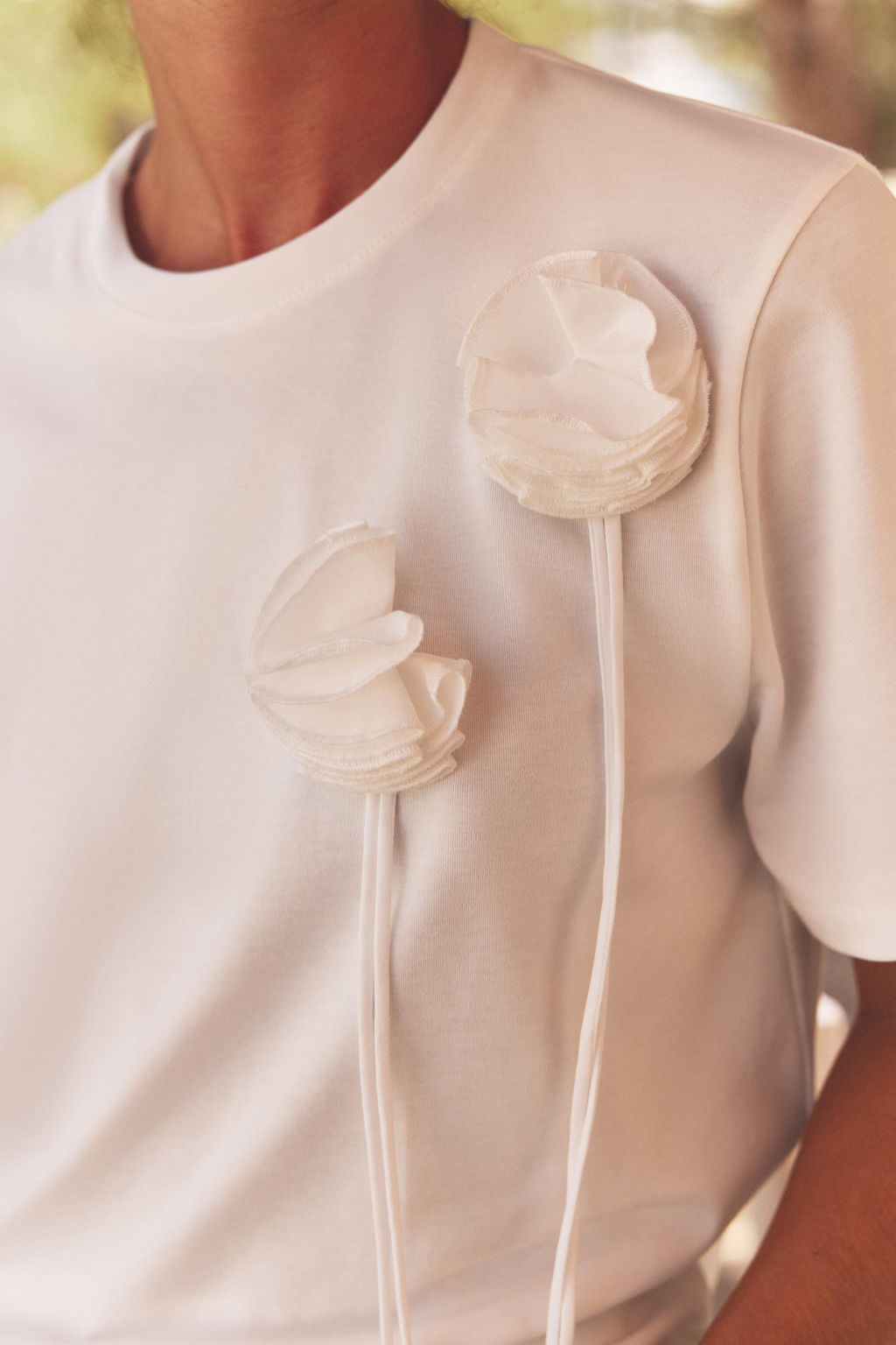 3D FLORAL T-SHIRT - Zara фото 8