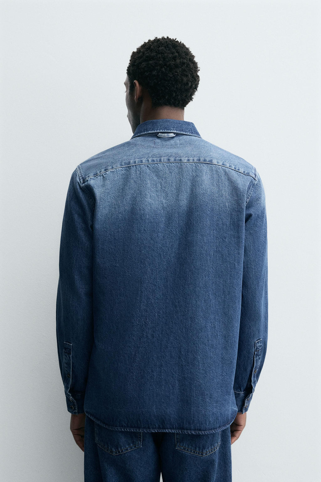 WASHED DENIM SHIRT - Zara фото 3