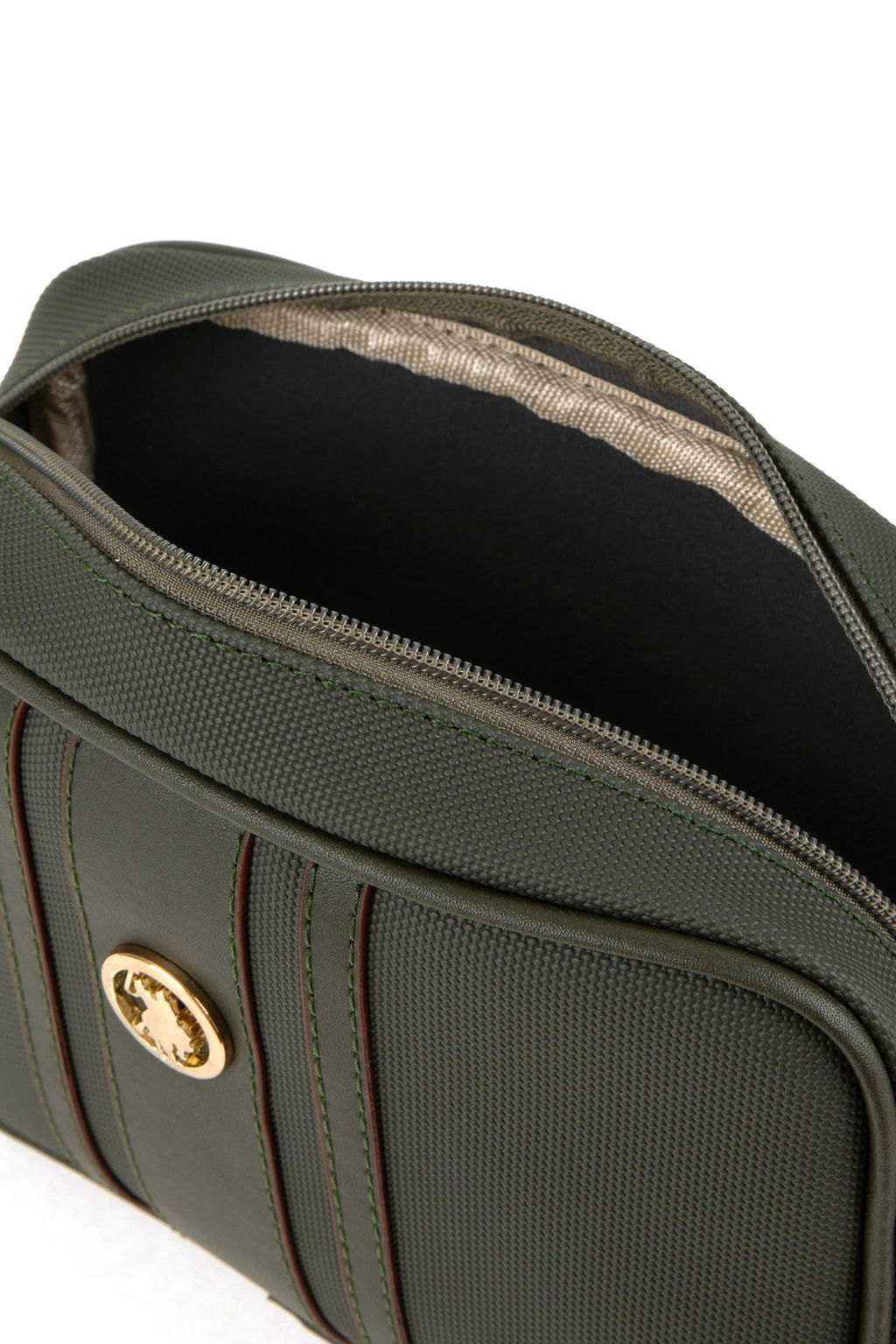 Женская сумка через плечо цвета хаки Неожиданная скидка в корзине - U.s. polo assn фото 7