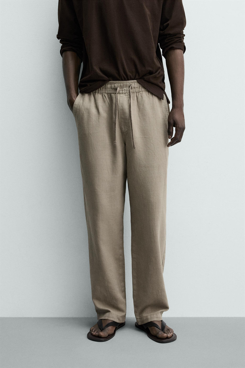 PANTAL?N RELAXED FIT ESTRUCTURA / Vis?n - Zara фото 2