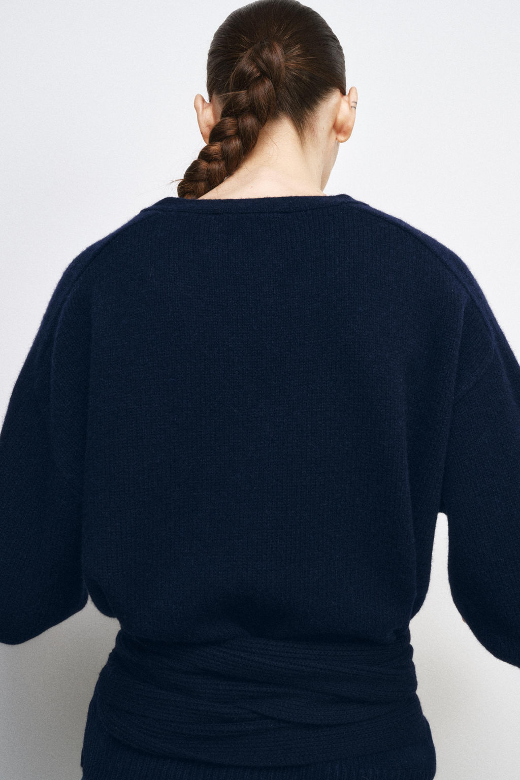 100% WOOL CARDIGAN WITH PUFF SLEEVES - Zara фото 11