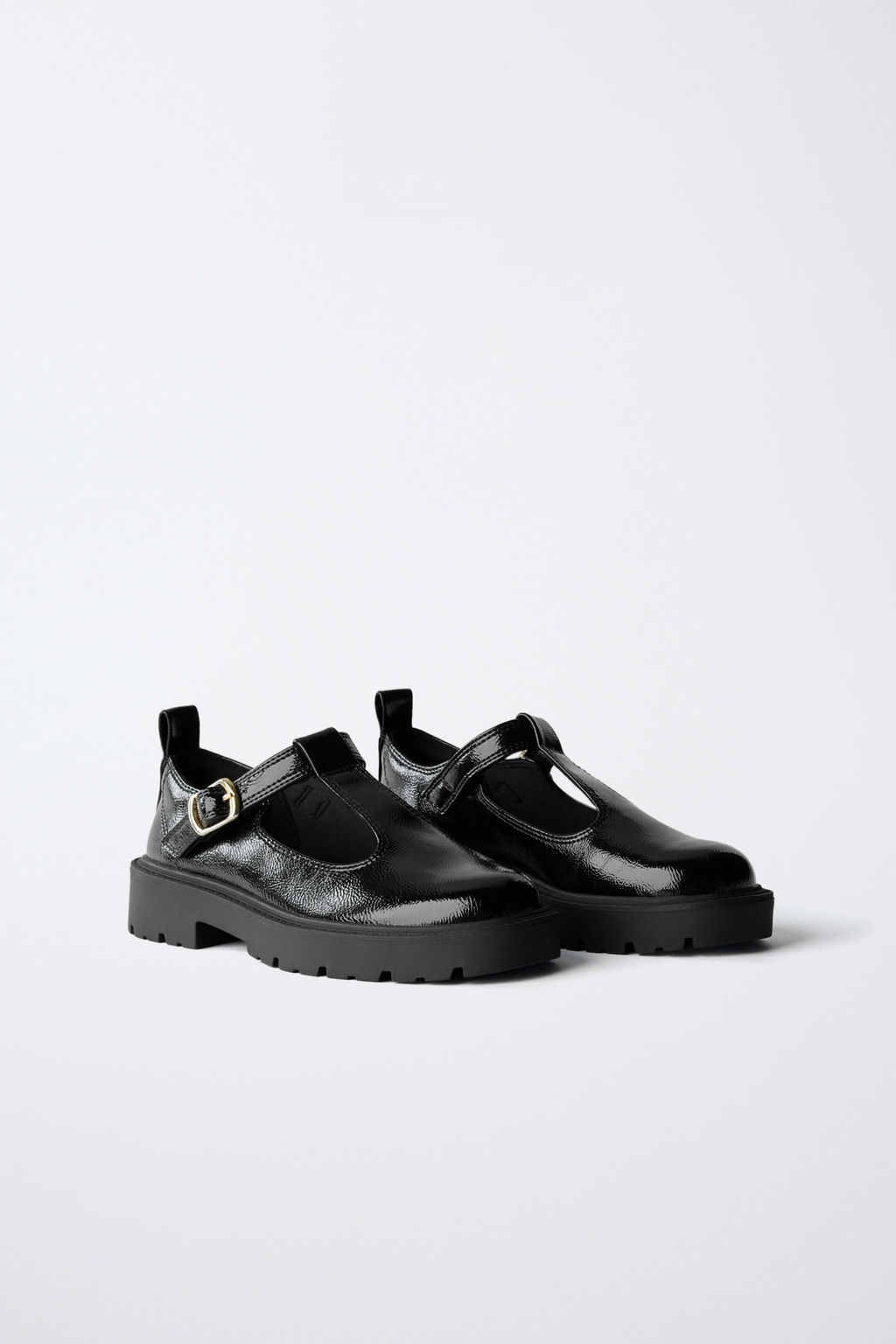PATENT T-BAR SHOE - Zara фото 2
