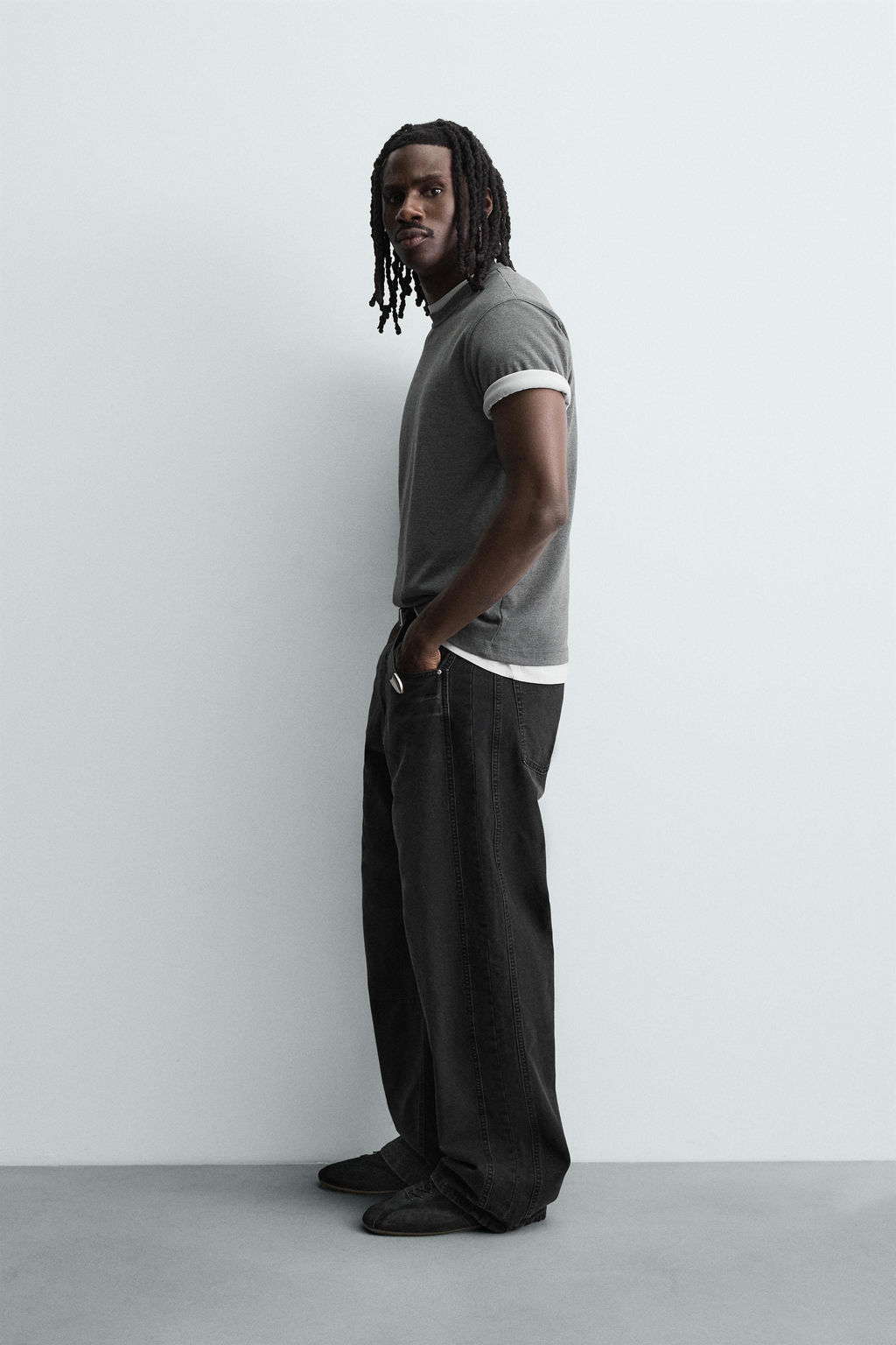 BAGGY FIT JEANS - Zara фото 4