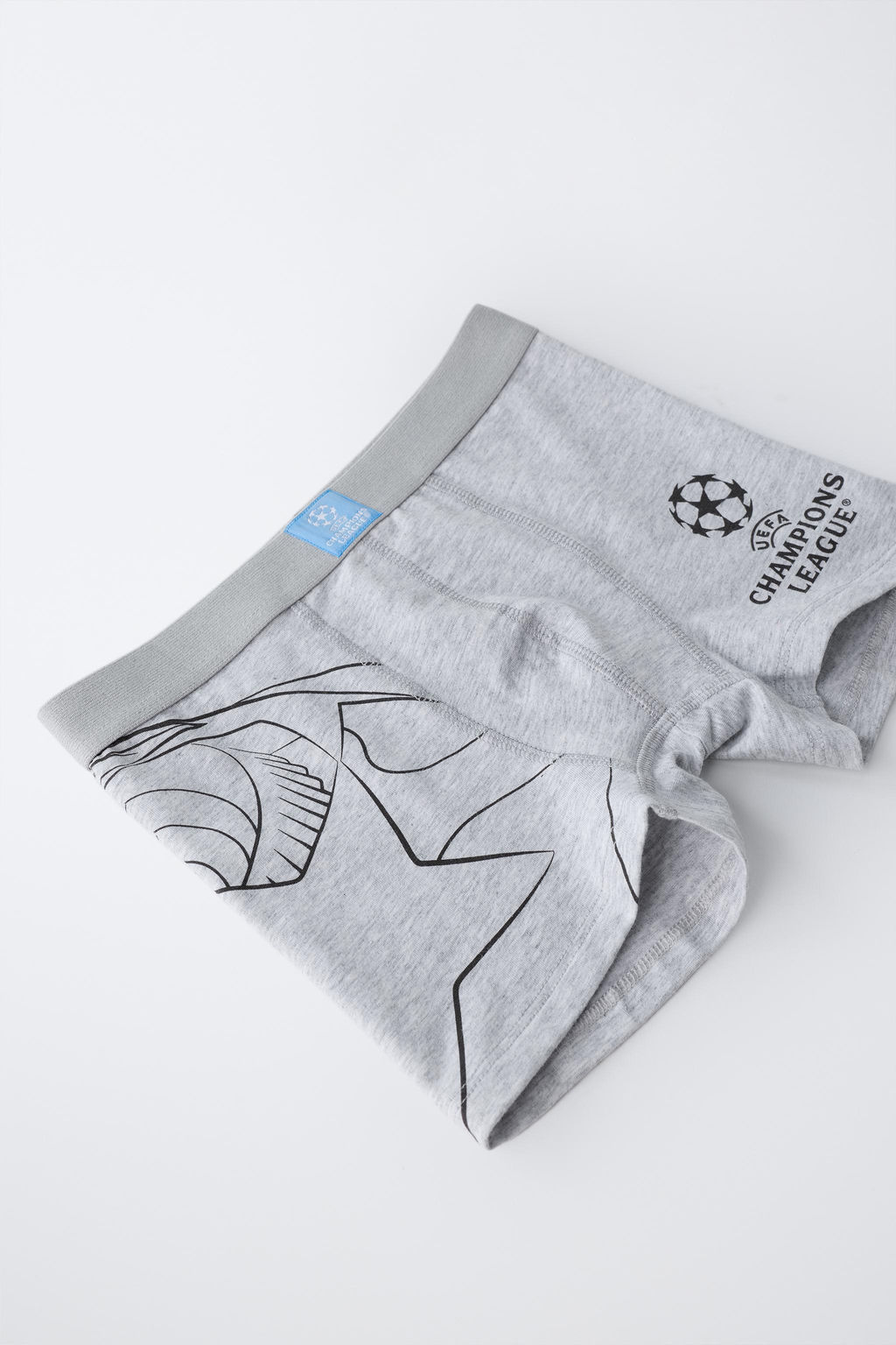 6-14 A?OS/ PACK DOS B?XERS UEFA CHAMPIONS LEAGUE ® / Gris vigor? - Zara фото 5