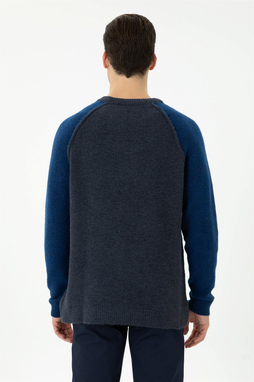 U. S. Polo Assn Мужской темно-синий свитер - U.s. polo assn фото 6