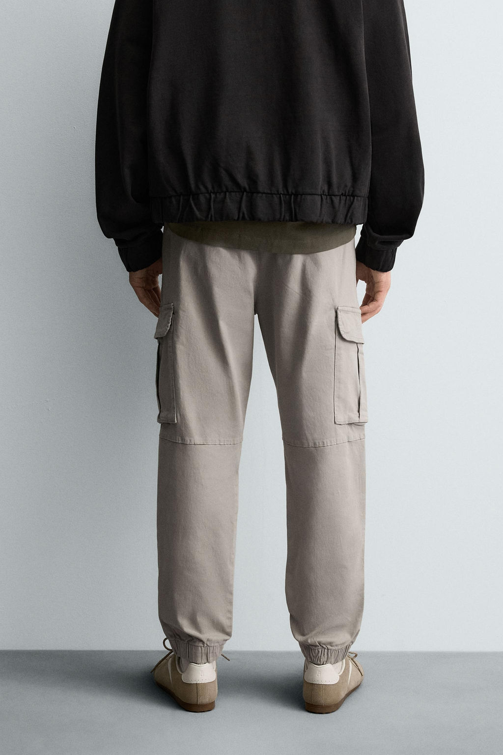 PANTAL?N CARGO SLIM FIT / Gris claro - Zara фото 11