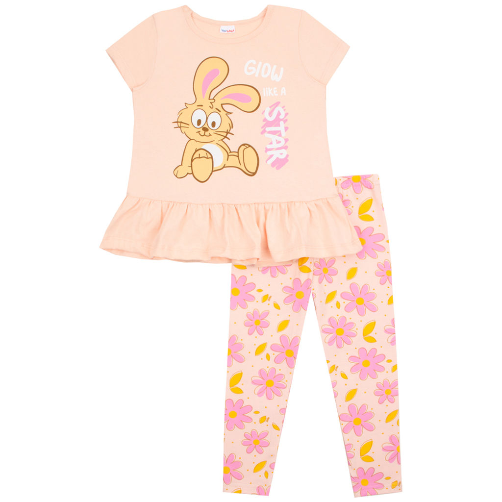 Комплект футболка кулирка, лосины кулирка с лайкрой 7063100308