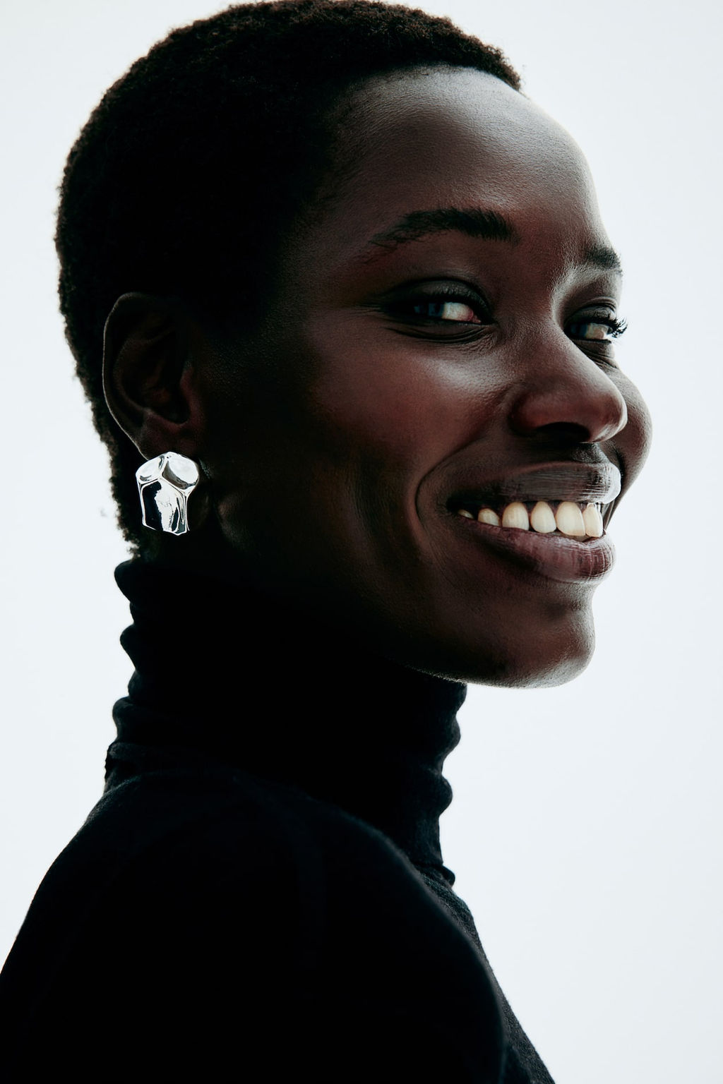 Pendientes de boton con diseno angular - H&m фото 2