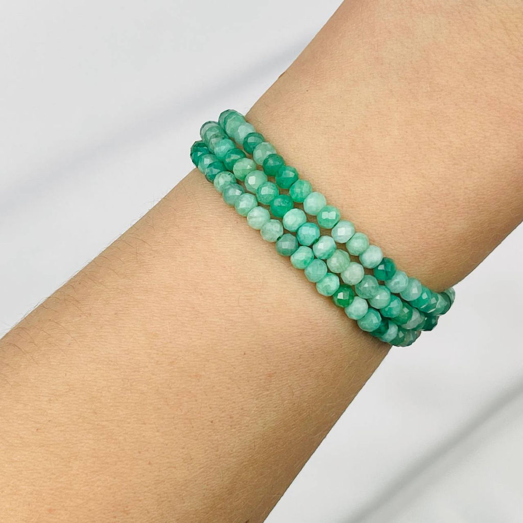 Бусины для украшений из зеленого Берилла