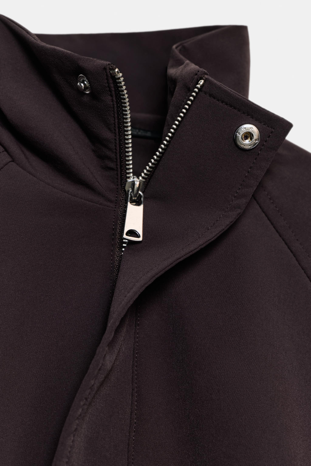 OVERSIZE ZIP-UP BOMBER JACKET - Zara фото 5