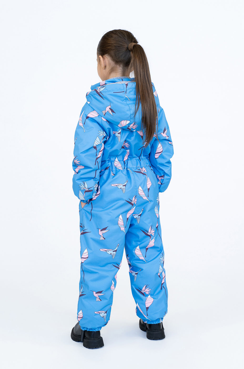 Комбинезон демисезонный голубые птички - Arctic kids фото 13