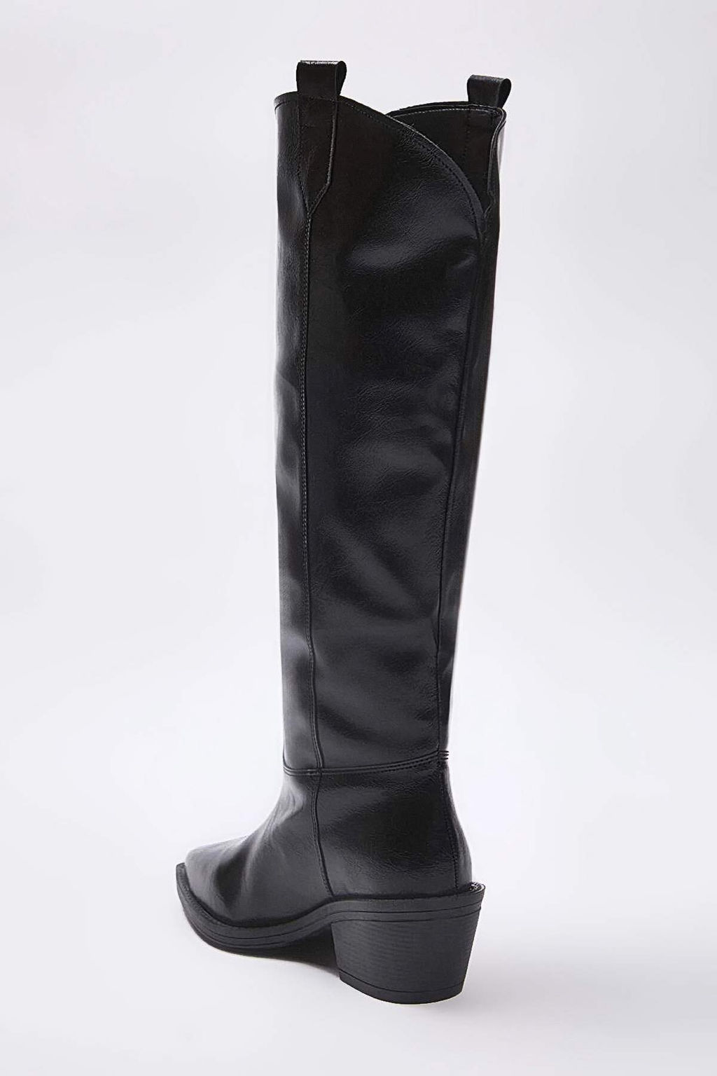 Kahverengi Suet Sivri Burun Blok Topuklu Kad?n Kovboy Cizme TAKAW26CZ00038 - Trendyolmilla фото 9