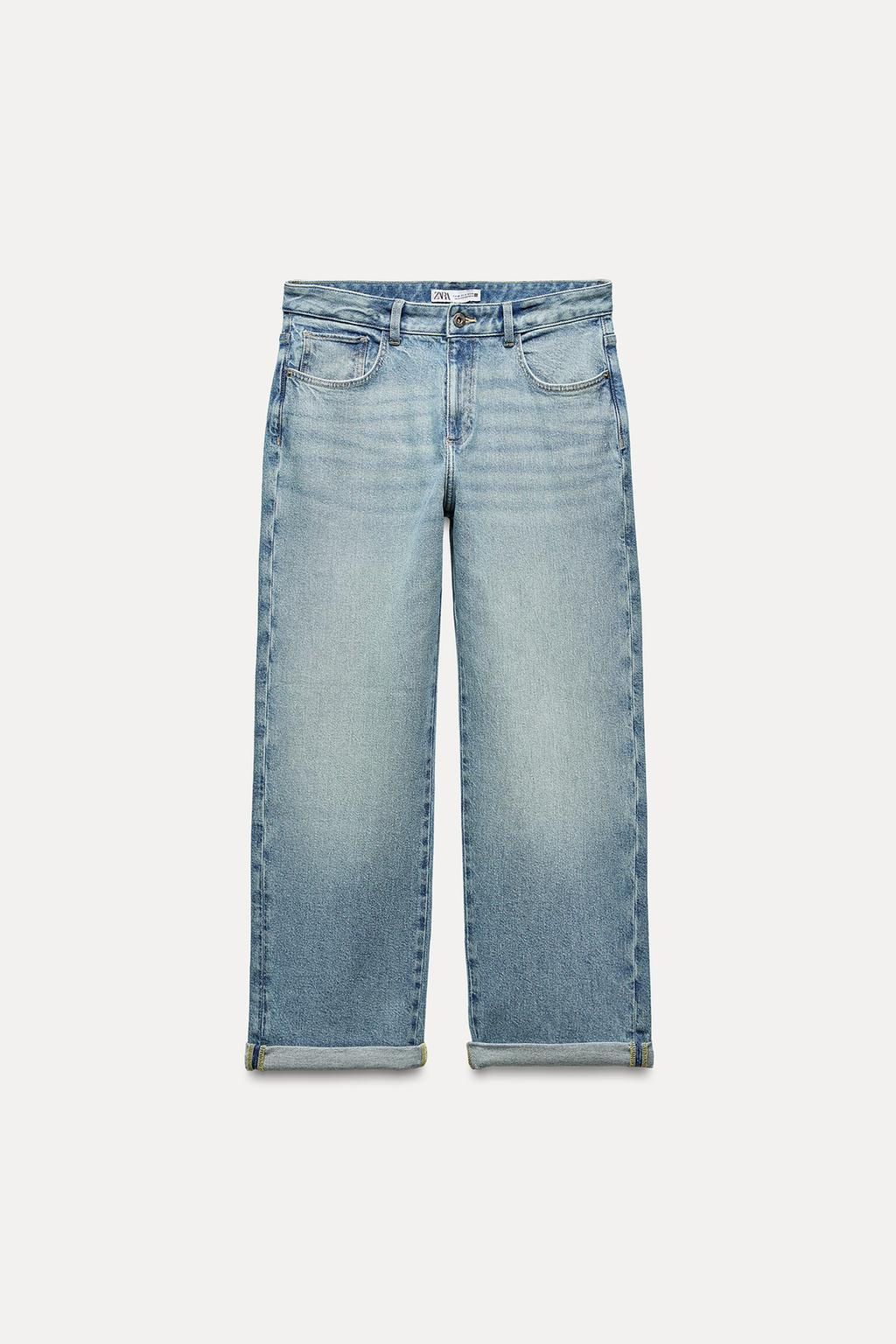 Z1975 RELAXED FIT HIGH-WAIST JEANS - Zara фото 16