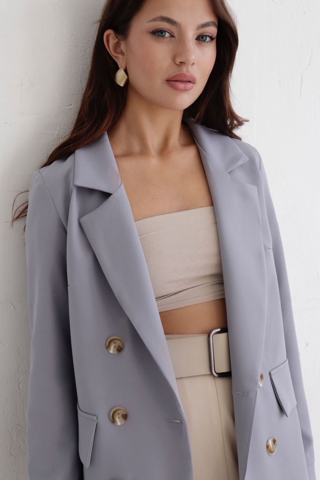 Двубортный жакет с английским воротником - Martichelli фото 146