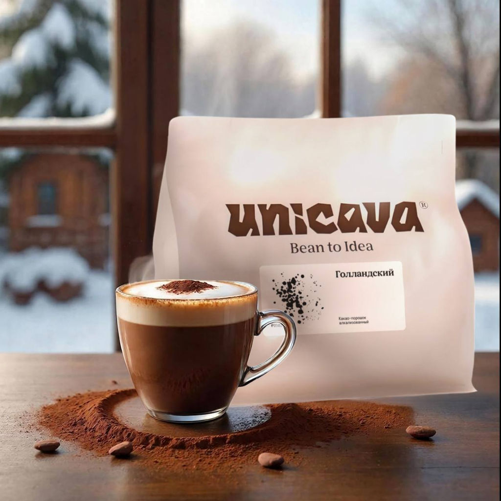 Голландский, какао-порошок - Cacava фото 4