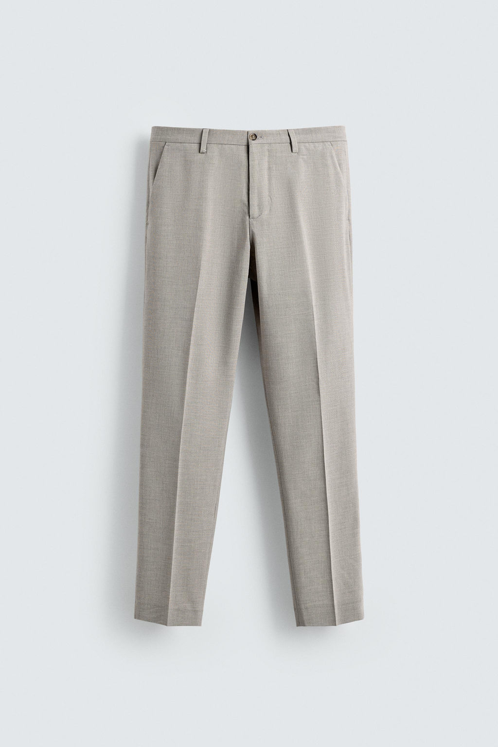 TEXTURED SUIT TROUSERS - Zara фото 5