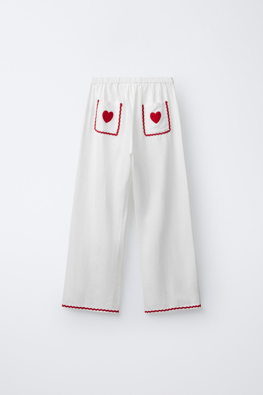 AGES 6-14/ SCALLOP AND HEART PYJAMAS - Zara фото 5