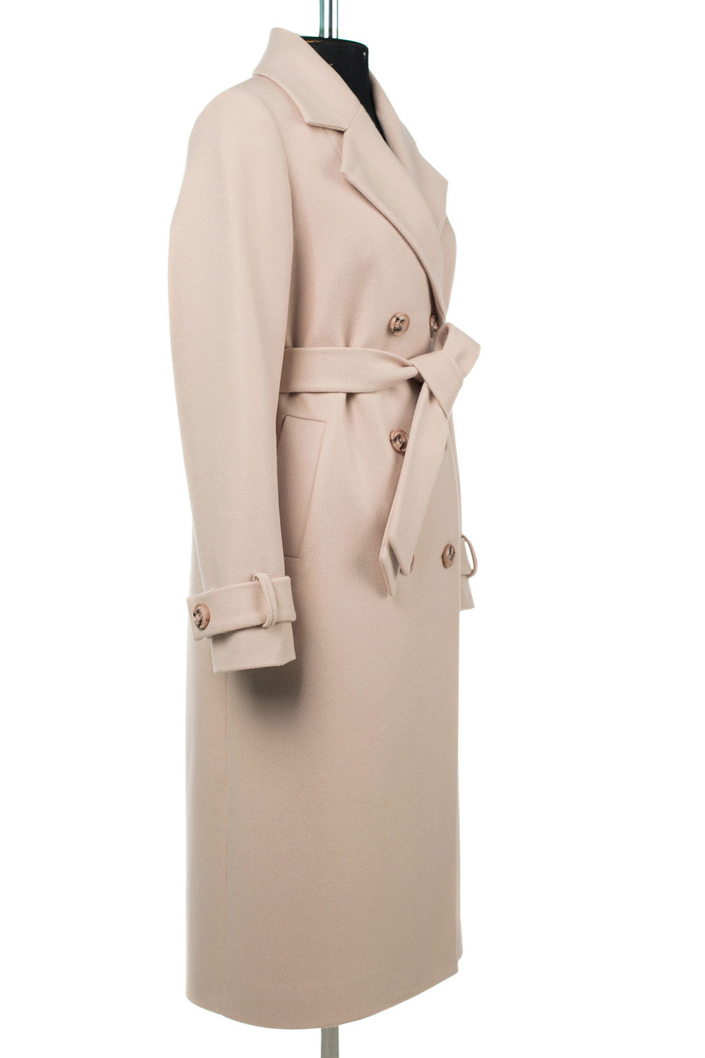 01-10880 Пальто женское демисезонное (пояс)