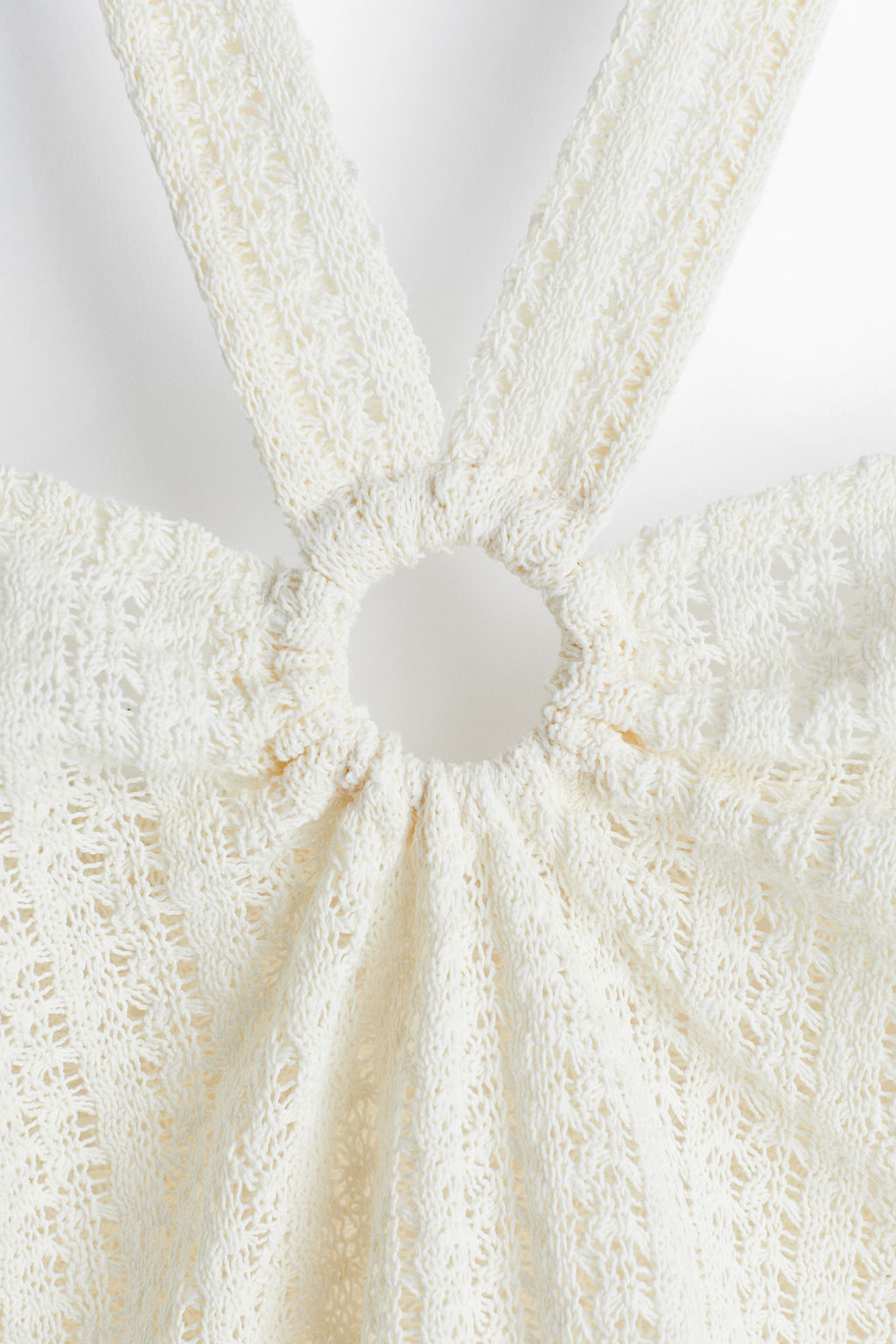 Top halter en punto pointelle - H&m фото 2