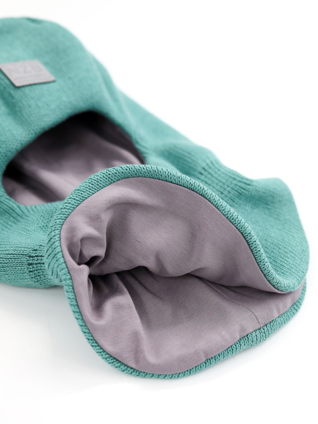 Шапка-шлем демисезонная, нефрит - Inzibe фото 5