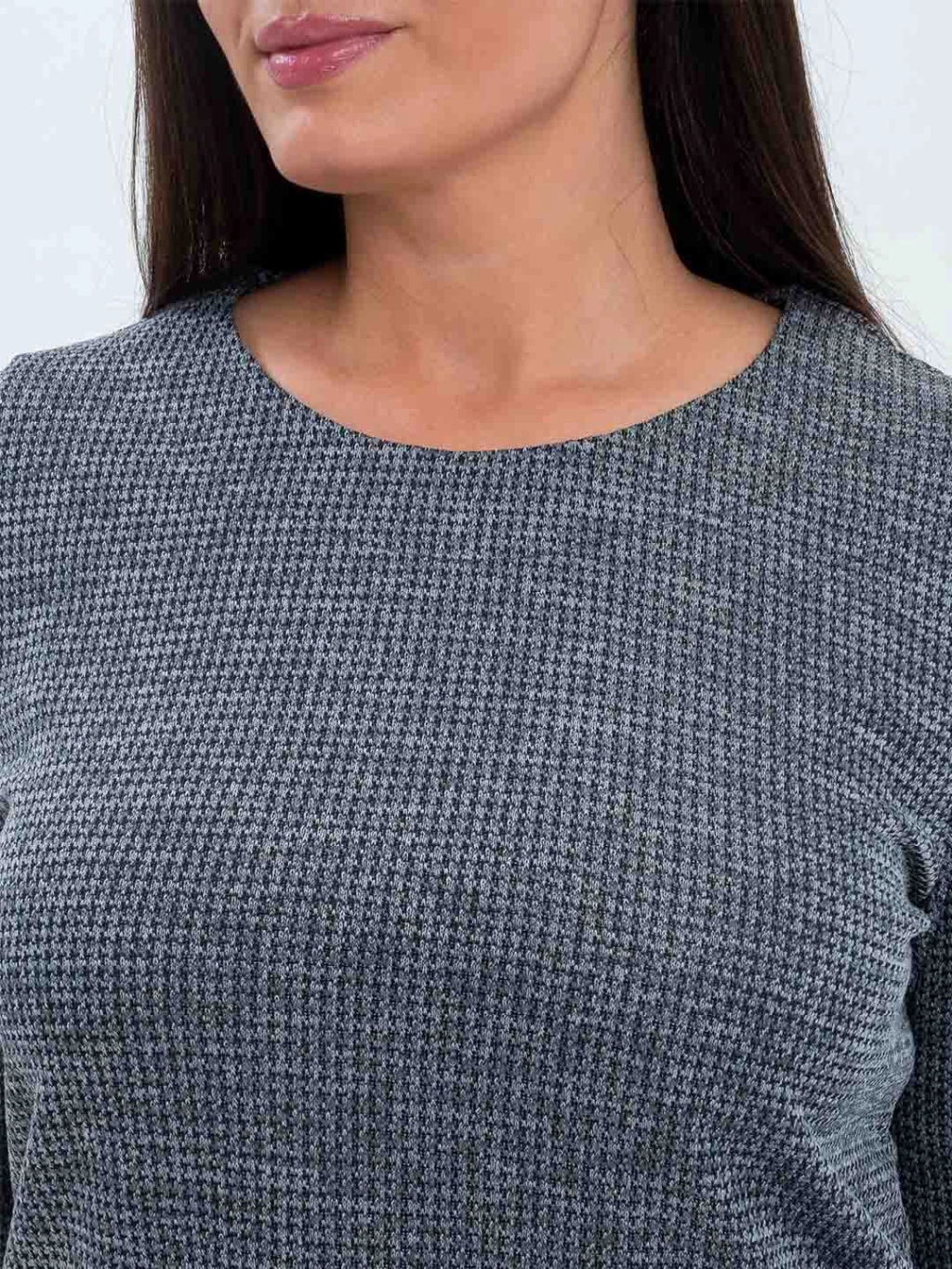 Платье женское, цвет серый