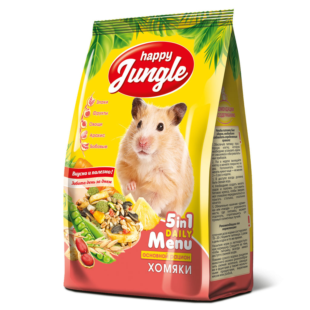 ВИА Корм для хомяков 400 г J117