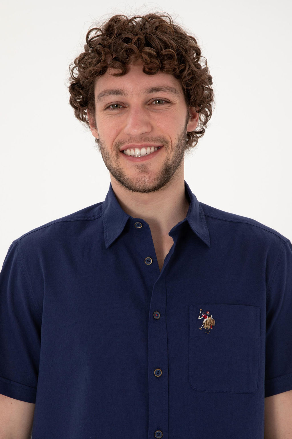 Erkek Lacivert K_sa Kollu G_mlek Sepette S_rpriz _ndirim - U.s. polo assn фото 2