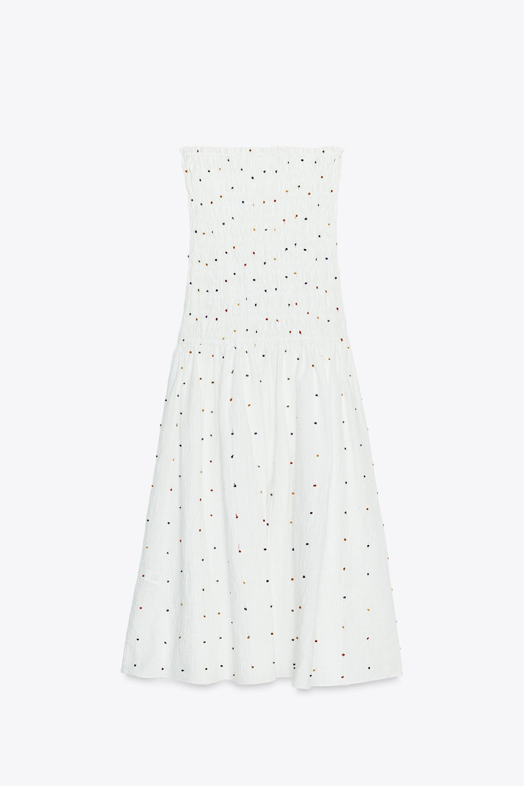 POMPOM MIDI DRESS - Zara фото 15