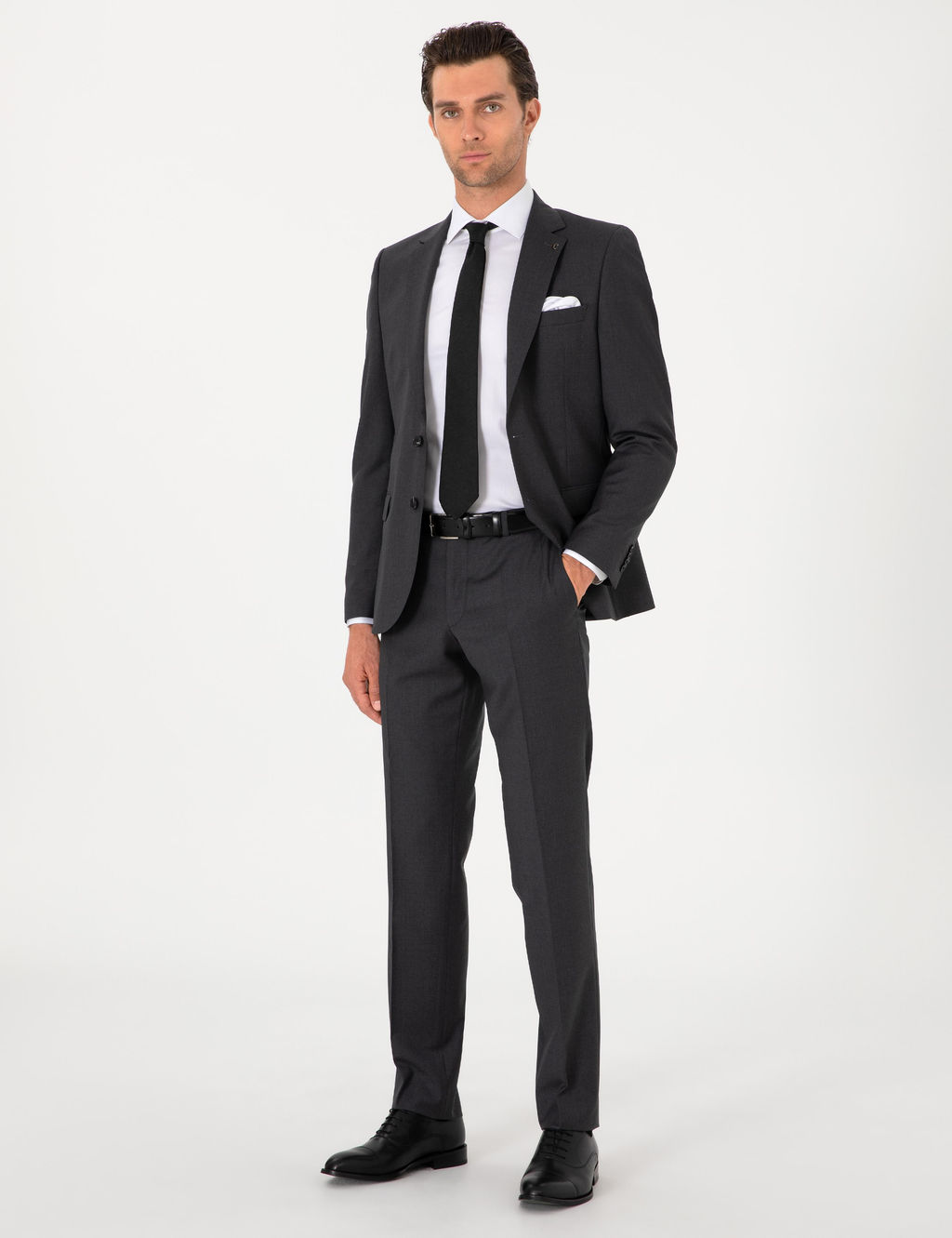 F_me Slim Fit %100 Y_n Klasik Tak_m Elbise - Cacharel фото 4