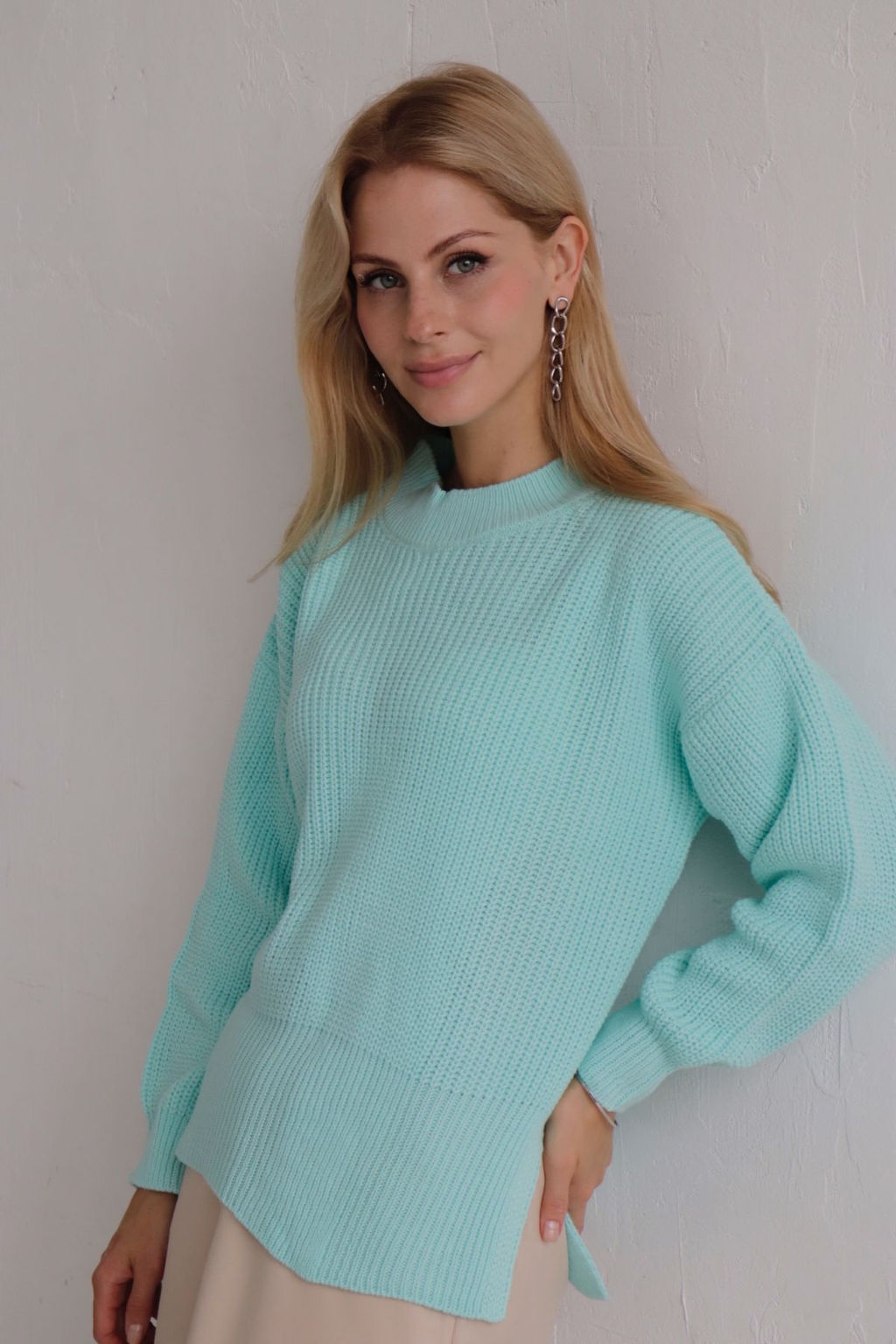 Martichelli Джемпер голубой  фото 20