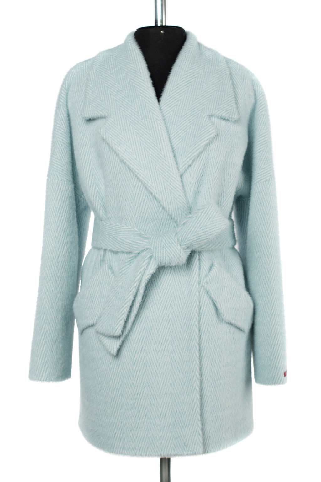 Пальто женское демисезонное (пояс) - El podio фото 11