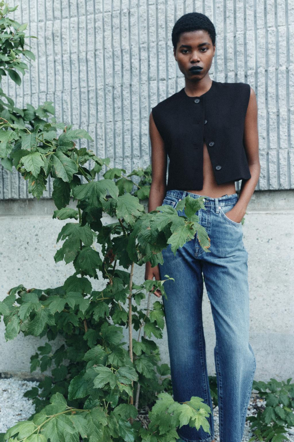 ZW COLLECTION BUTTONED WAISTCOAT TOP - Zara фото 22