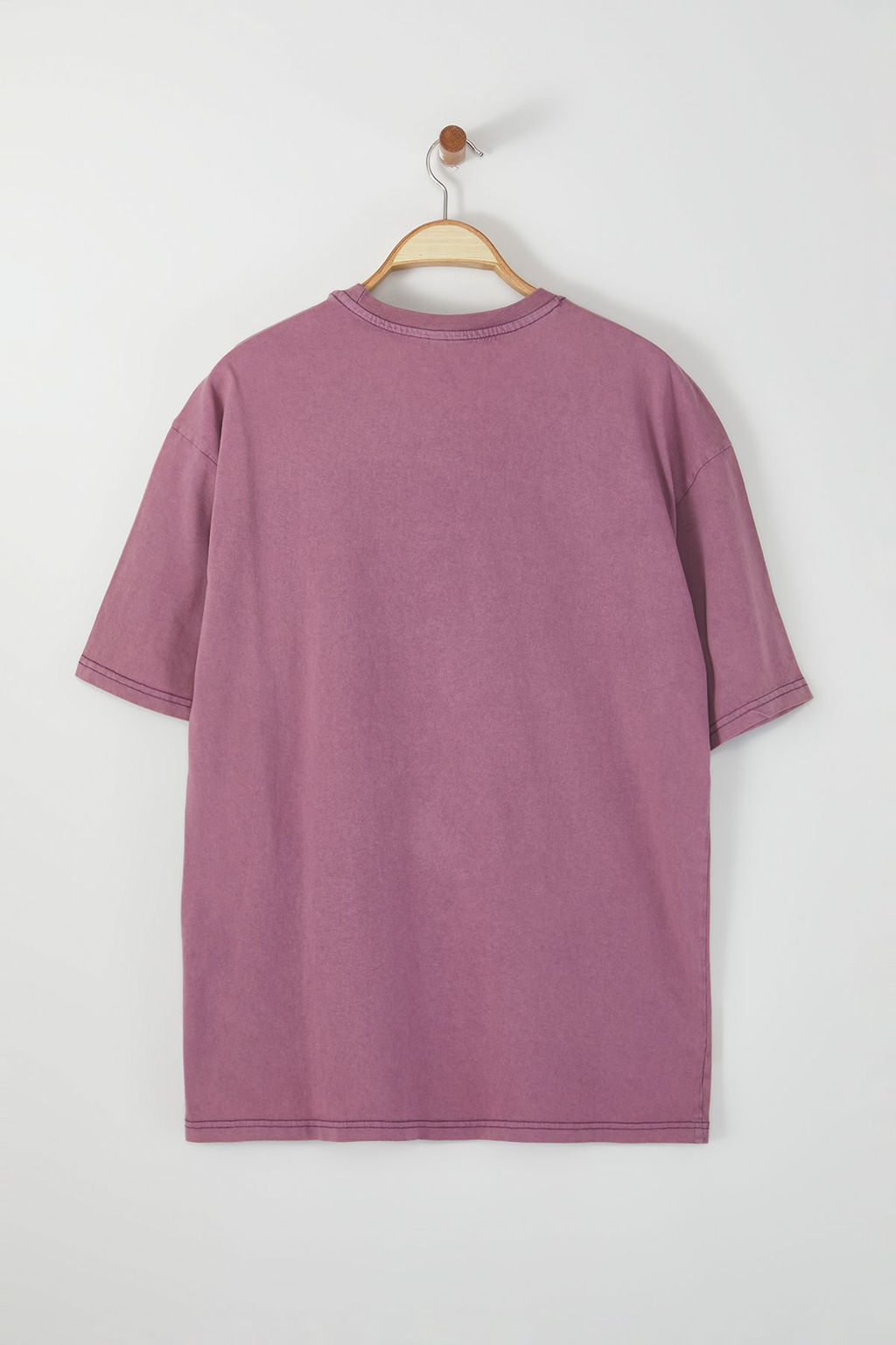TRENDYOL MAN Antrasit Oversize/Genis Kesim Soluk Efektli Yaz? Bask?l? %100 Pamuklu T-Shirt TMNSS23TS00174 - Trendyolmilla фото 19