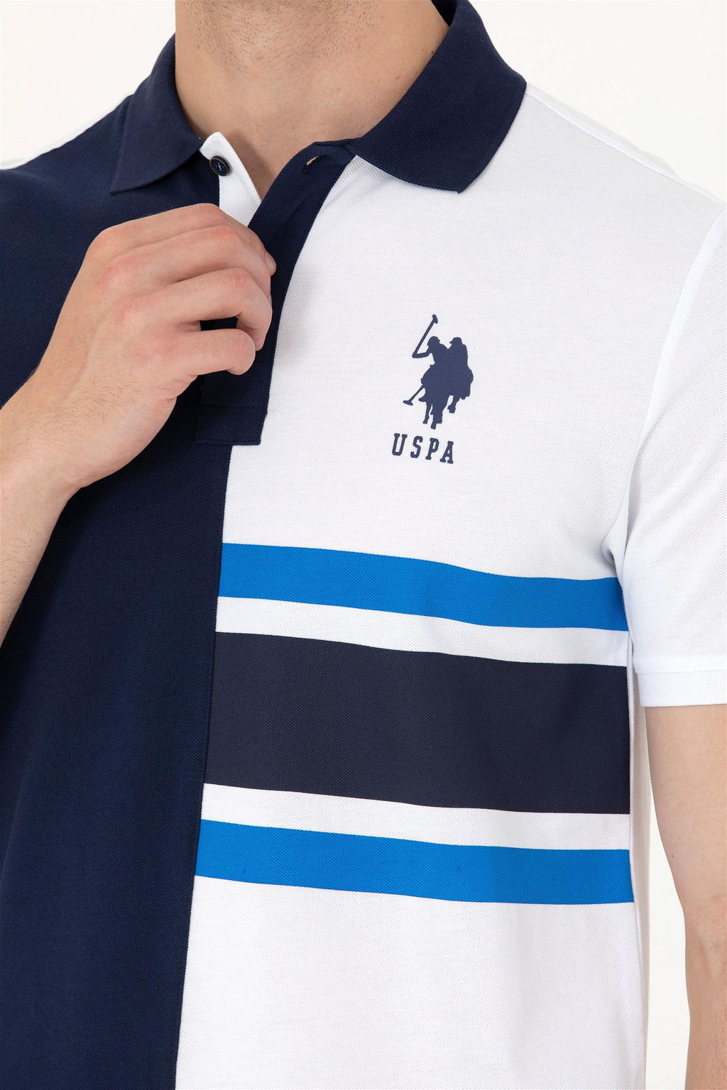 Мужская темно-синяя футболка - U.s. polo assn фото 8