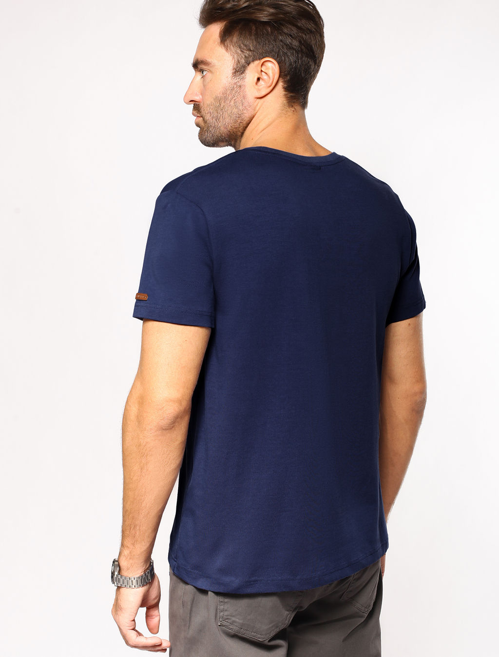 VILATTE / Футболка из премиального хлопка с авторским принтом  фото 4